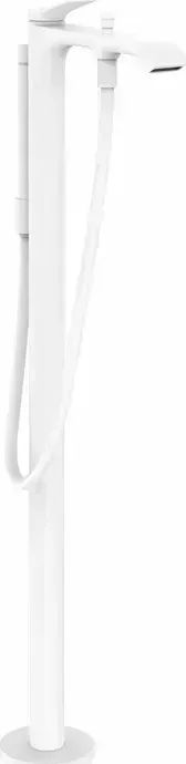 Смеситель для ванны Hansgrohe Vivenis с механизмом, матовый белый (75445700, 10452180)