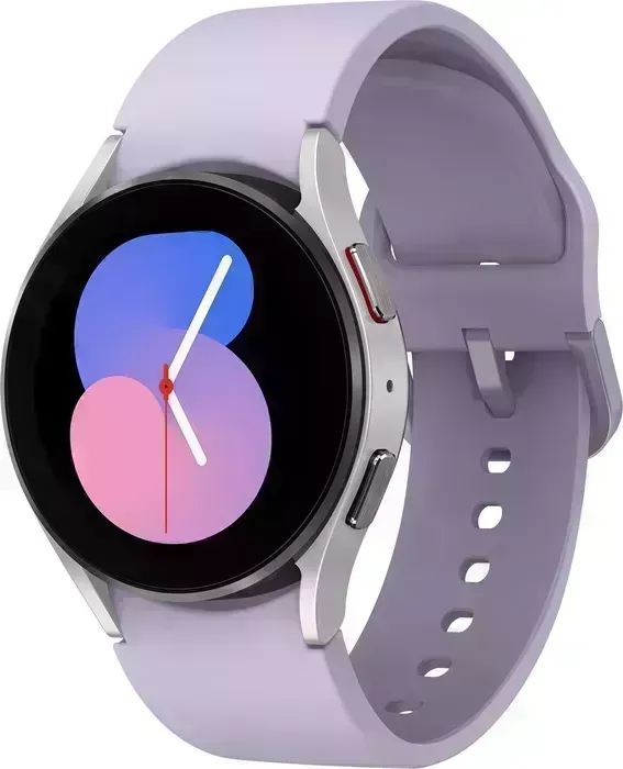 Смарт-часы Samsung Galaxy Watch 5 40мм 1.2" Super AMO серебристый (SM-R900NZSA)