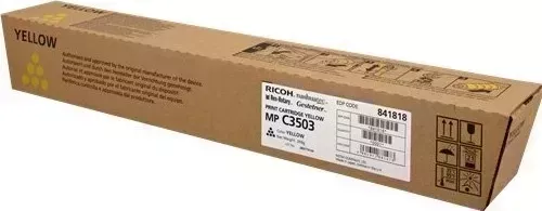 Тонер Ricoh -картридж Yellow MP C3503 (841818)