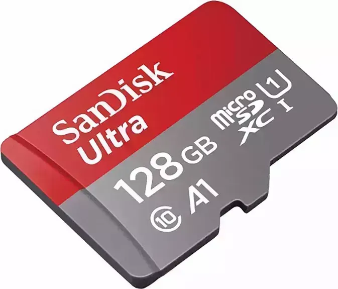 Карта памяти Sandisk 128GB Ultra microSDXC 120MB/s A1 Class 10 UHS-I