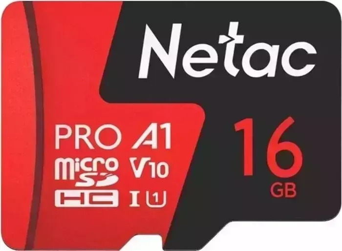SD карта NeTac MicroSD P500 Extreme Pro 16GB, Retail version card only