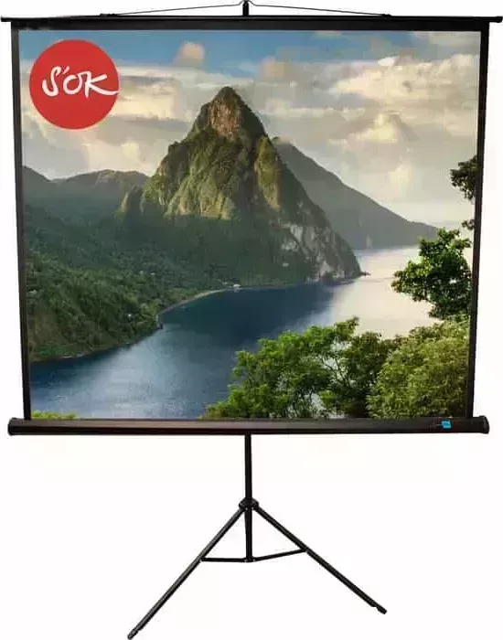 Экран для проектора S&amp;#039;OK S'OK 150x150 TriScreen 1:1 84'' Black (SCPST-150x150BLCK)