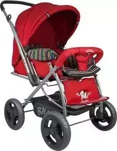 Коляска прогулочная Shenma Balu HT-404-10 красный 666 HT-404-10