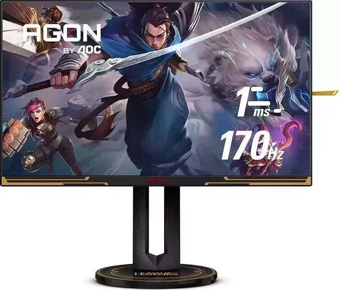 Монитор AOC AG275QXL LCD 27'' [16:9] 2560x1440(WQHD) IPS, Черный, Золото