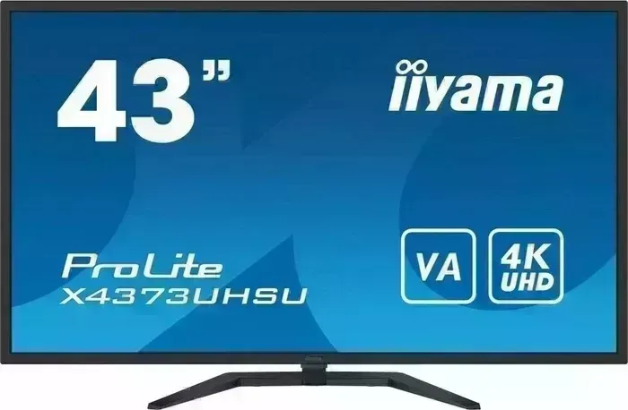 Монитор Iiyama X4373UHSU-B1 LCD 108 cm (42.5") [16:9] 3840x2160(UHD 4K) VA, Black