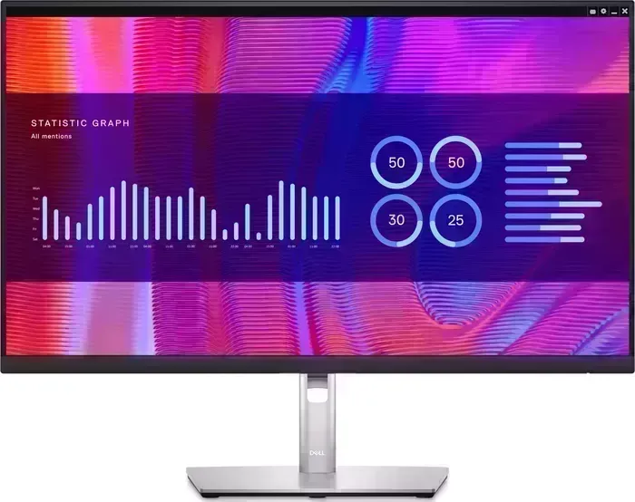 Монитор Dell 27" P2723DE черный IPS 5ms 16:9 HDMI матовая HAS Piv 1000:1 350cd 178гр/178гр 2560x1440 DP USB 7.34кг (210-BDEH)