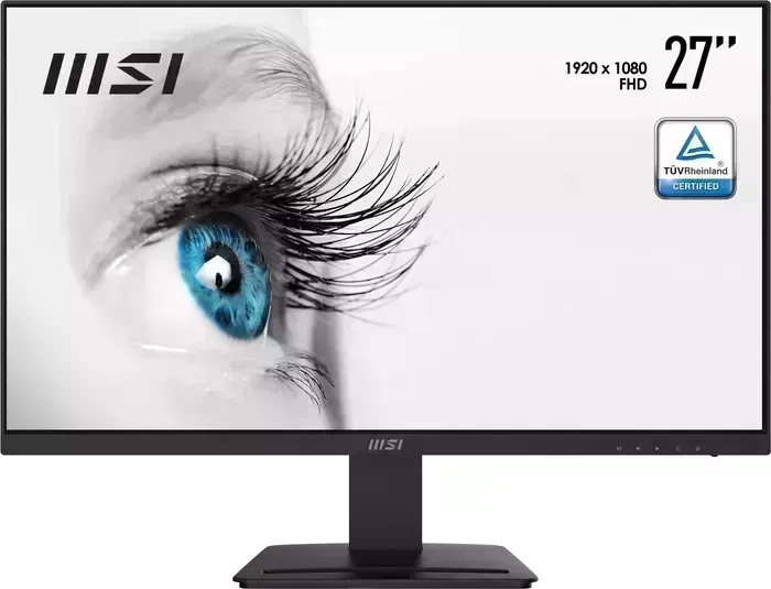 Монитор MSI LCD PRO MP273 27'' 16:9 1920x1080(FHD) 75 Гц, 250, H178°/V178°,100M:1, 16,7 миллионов цветов, 5 ms, 2xHDMI, DP, Black
