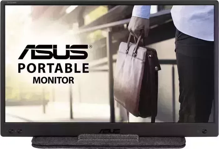 Монитор Asus 15.6" MB166B черный IPS 25ms 16:9 матовая 250cd 178гр/178гр 1920x1080 FHD USB 0.78кг (90LM07D3-B02170)