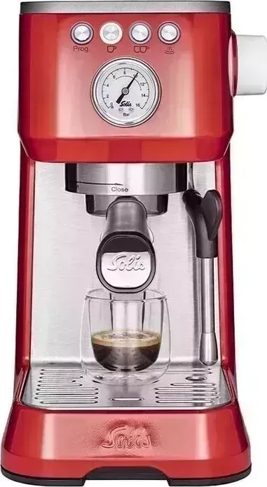 Кофеварка Solis 1170 Red рожковая