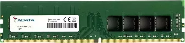 Память оперативная ADATA 4GB DDR4 2666 U-DIMM Premier AD4U26664G19-SGN, CL19, 1.2V AD4U26664G19-SGN