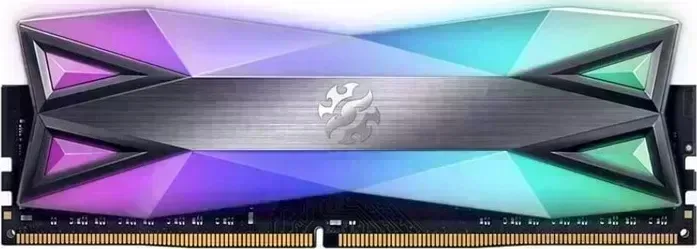 Память оперативная ADATA 8Gb DDR4 UDIMM, XPG SPECTRIX D60, 4133MHz CL19-23-23, 1.4V, RGB + Серый Радиатор AX4U41338G19J-ST60