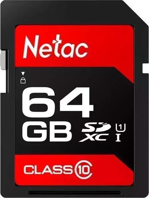 Карта памяти NeTac P600 Standard SD 64GB, Retail version