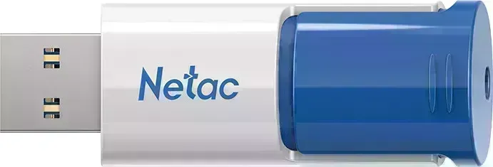 Флеш-накопитель NeTac U182 Blue USB3.0 Flash Drive 32GB,retractable