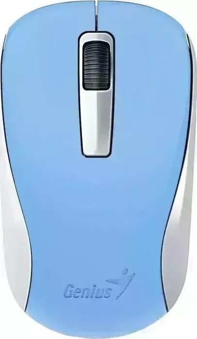 Мышь компьютерная Genius NX-7005 голубая (blue, G5 Hanger), 2.4GHz wireless, BlueEye 1200 dpi, 1xAA New Package