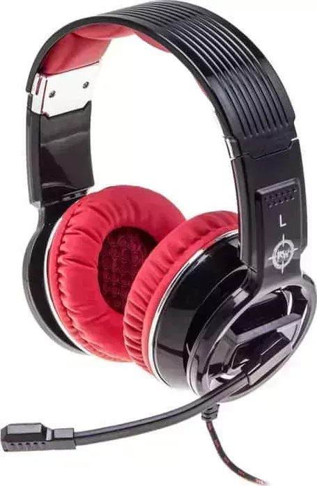 Наушники Oklick с микрофоном HS-L350G RED WAR черный/красный 2.2м мониторные оголовье (472664)