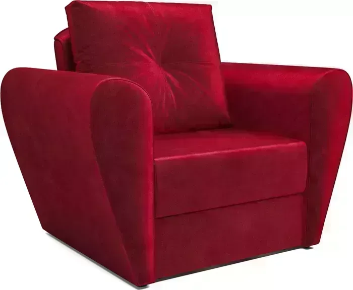 Кресло Mebel Ars null Квартет (бархат красный STAR VELVET 3 DARK RED)