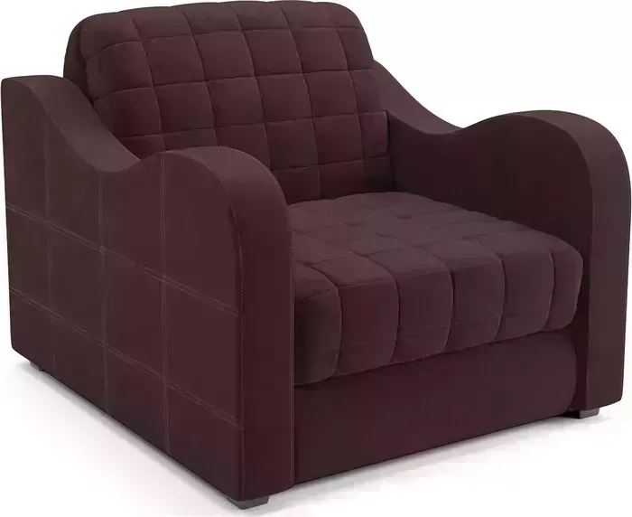 Кресло Mebel Ars Барон №4 (велюр шоколад HB-178 16)