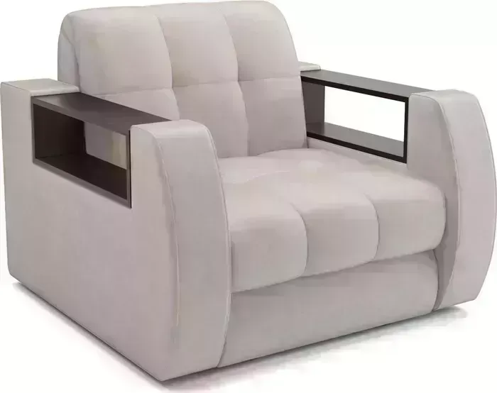 Кресло Mebel Ars Барон №3 (бархат бежевый STAR VELVET 6 LIGHT BEIGE)