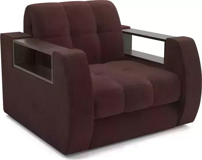 Кресло Mebel Ars Барон №3 (велюр шоколад HB-178 16)