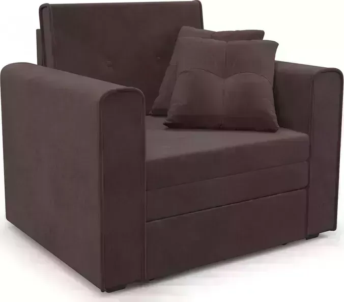 Кресло Mebel Ars null Санта (велюр молочный шоколад/НВ-178/13)