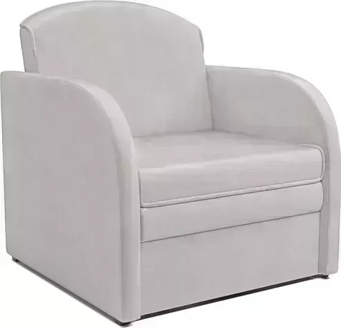 Кресло Mebel Ars null Малютка (бархат бежевый STAR VELVET 6 LIGHT Beige)