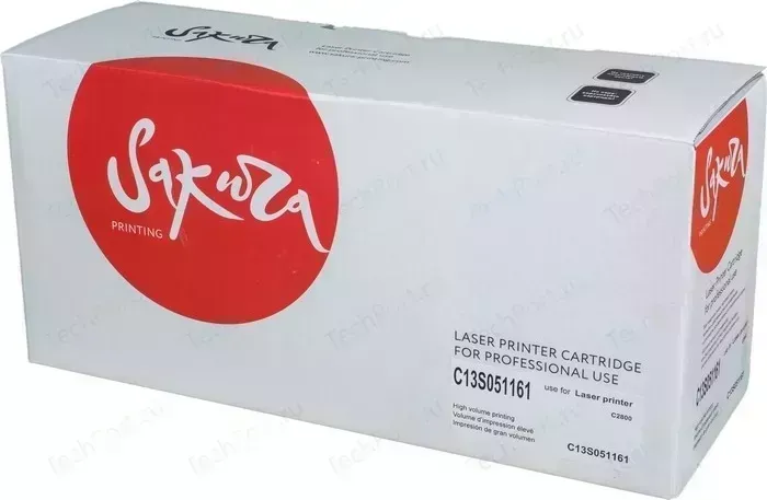 Картридж Sakura C13S051161 черный, 8000 стр.