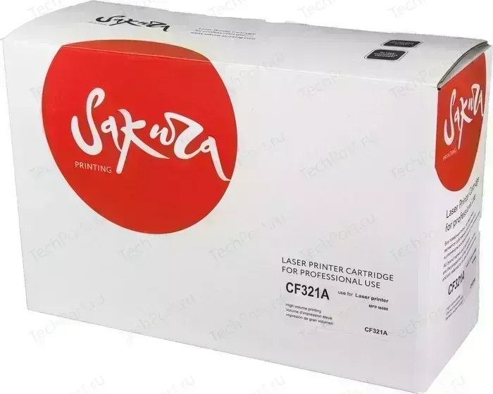 Картридж Sakura CF321A синий, 16 500 стр.