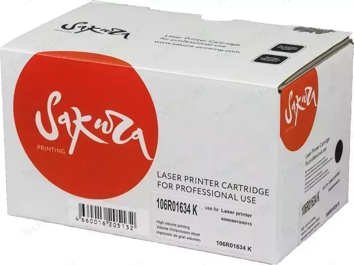 Картридж Sakura 106R01634 2000 стр.
