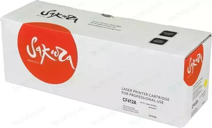 Картридж Sakura CF412A желтый, 2300 стр.