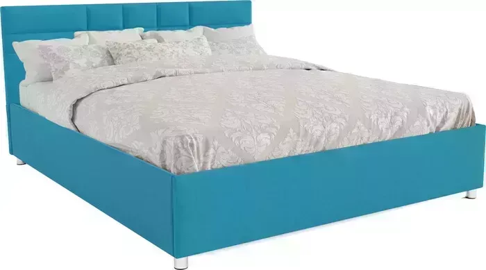 Кровать Mebel Ars Нью-Йорк 140 см (синий)