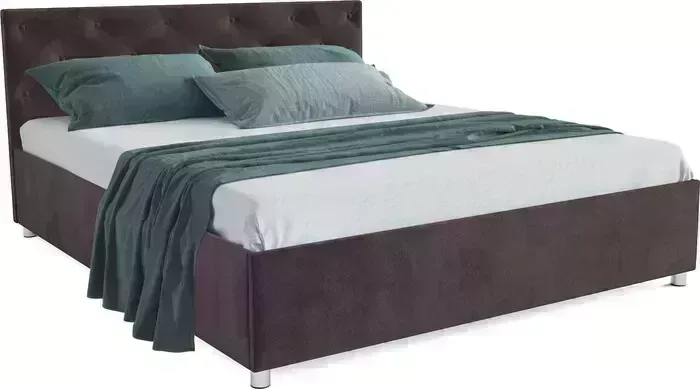 Кровать Mebel Ars Классик 160 см (кордрой коричневый)