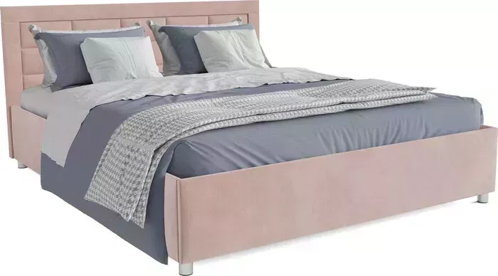 Кровать Mebel Ars Версаль 160 см (кордрой бежевый)
