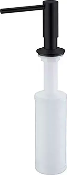 Дозатор Wasserkraft для жидкого мыла встраиваемый, черный (K-1699)