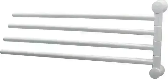Полотенцедержатель Wasserkraft четверной, белый (K-1034WHITE)