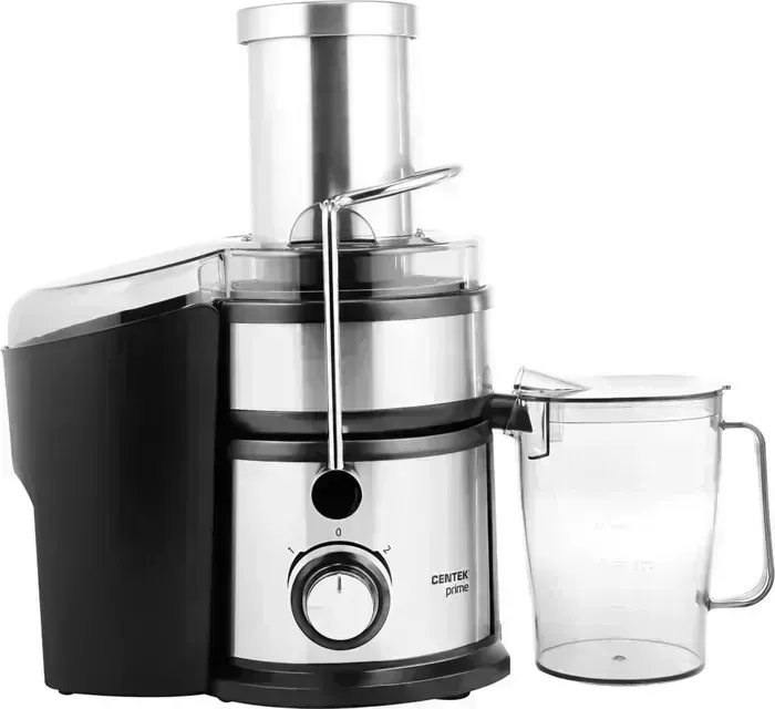 Соковыжималка CENTEK CT-1214 (черный, сталь)