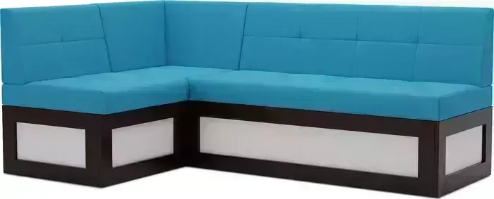 Кухонный диван Mebel Ars Нотис левый угол (синий) 187х82х112 см