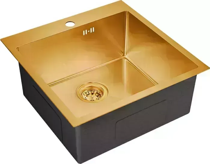 Мойка кухонная EMAR EMB-116 PVD Nano Golden