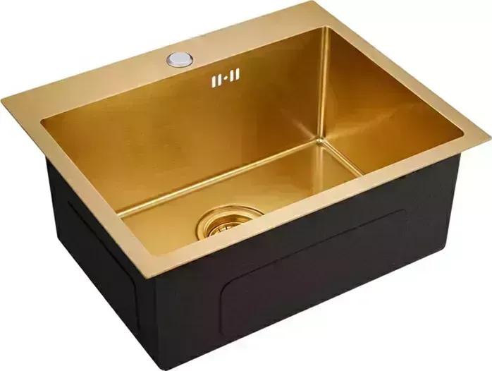 Мойка кухонная EMAR EMB-115 PVD Nano Golden