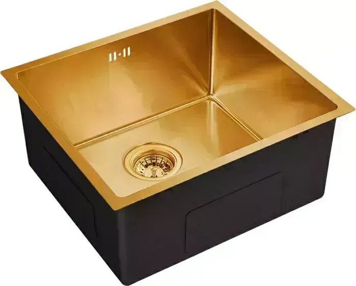 Мойка кухонная EMAR EMB-114 PVD Nano Golden