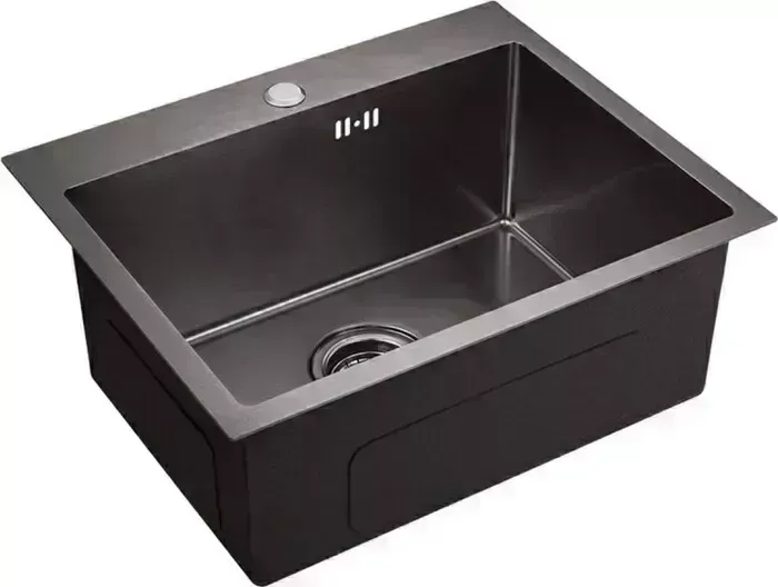 Мойка кухонная EMAR EMB-115 PVD Nano Dark