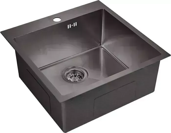 Мойка кухонная EMAR EMB-116 PVD Nano Dark
