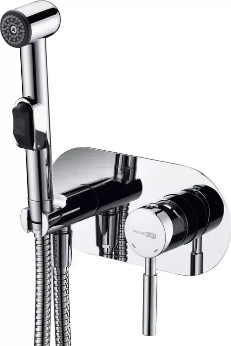 Смеситель для душа Wasserkraft Main с гигиенической лейкой, хром (4138)