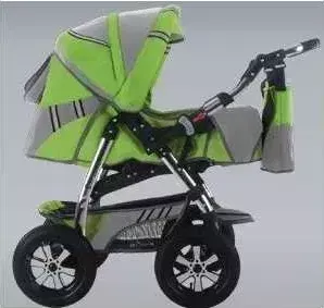 Коляска BEBETTO Explorer (зеленый/серый) 193