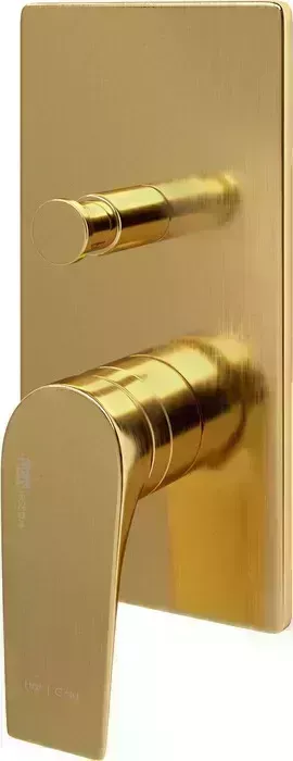 Смеситель для ванны Wasserkraft Aisch матовое золото (5561)