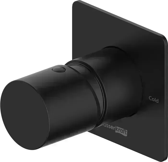 Смеситель для душа Wasserkraft Elbe черный soft-touch (7452)
