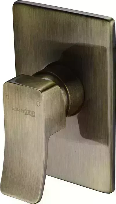 Смеситель для душа Wasserkraft Exter светлая бронза (1651)