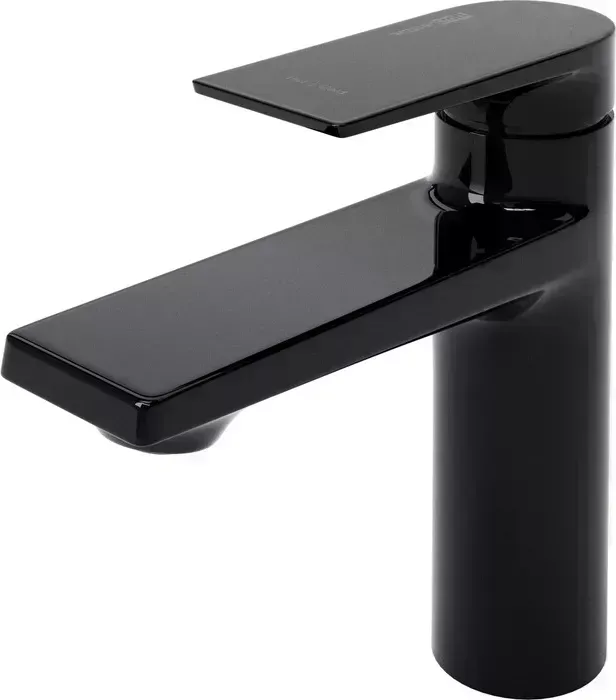 Смеситель для раковины Wasserkraft Glan черный глянец (6603)