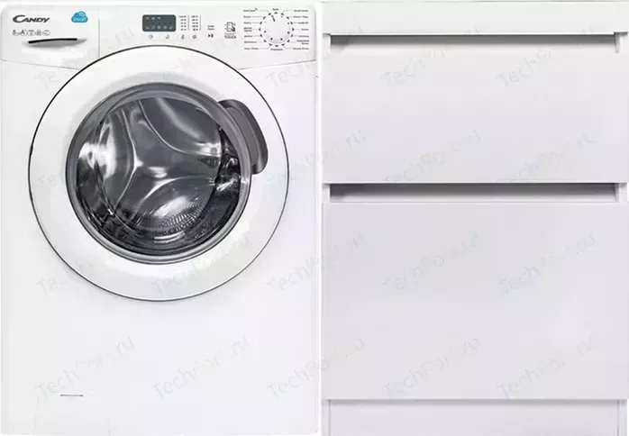 Тумба с раковиной Style line с Даллас Люкс 58 (120R) напольная, под стиральную машину, белая эмаль (2000551221006, 2000949095851)