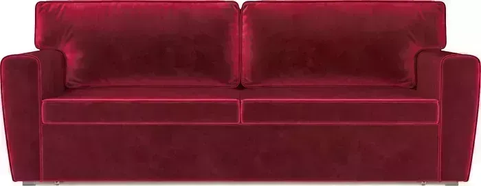 Диван Mebel Ars Оскар (бархат красный star velvet 3 dark red)