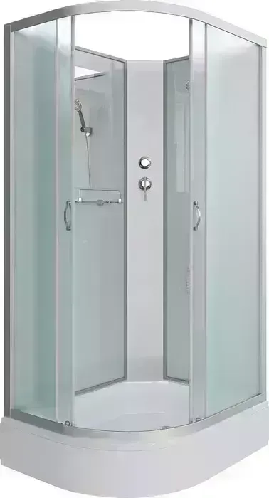 Душевая кабина Niagara NG-33084-14RBK 100х80х200 правая